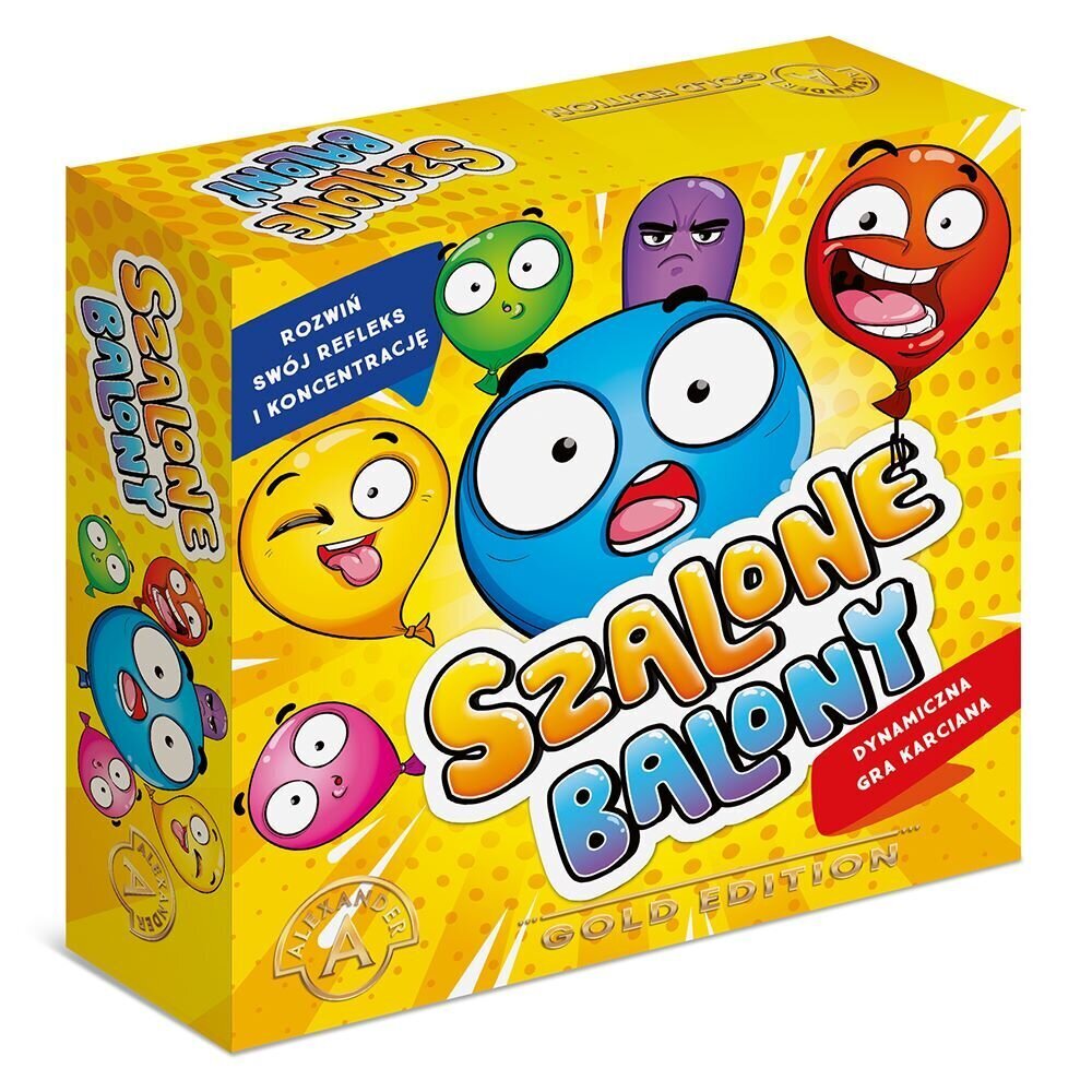 ALEXANDER Crazy Balloons -korttipeli 22582 hinta ja tiedot | Lautapelit ja älypelit | hobbyhall.fi