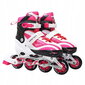 Säädettävät rullaluistimet SportVida Inline, koko 31-34, pinkki/valkoinen hinta ja tiedot | Rullaluistimet | hobbyhall.fi