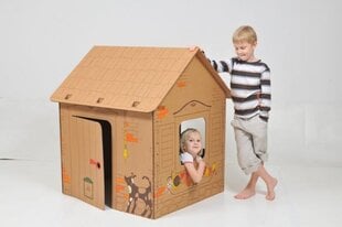 Annahouse pahvinen leikkimökki hinta ja tiedot | Lasten leikkimökit ja -teltat | hobbyhall.fi