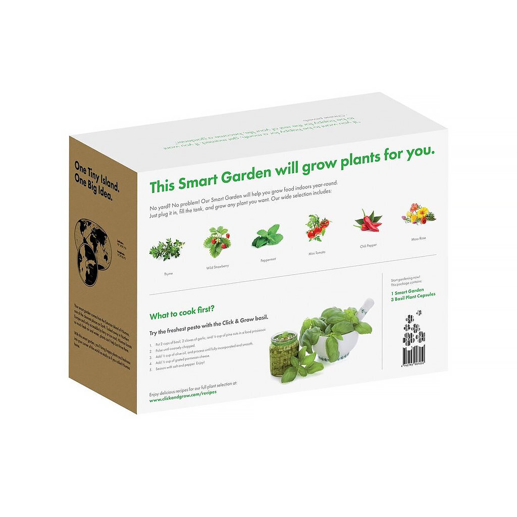 Click & Grow Smart Garden 3 hinta ja tiedot | Sisäpuutarhat ja kasvilamput | hobbyhall.fi