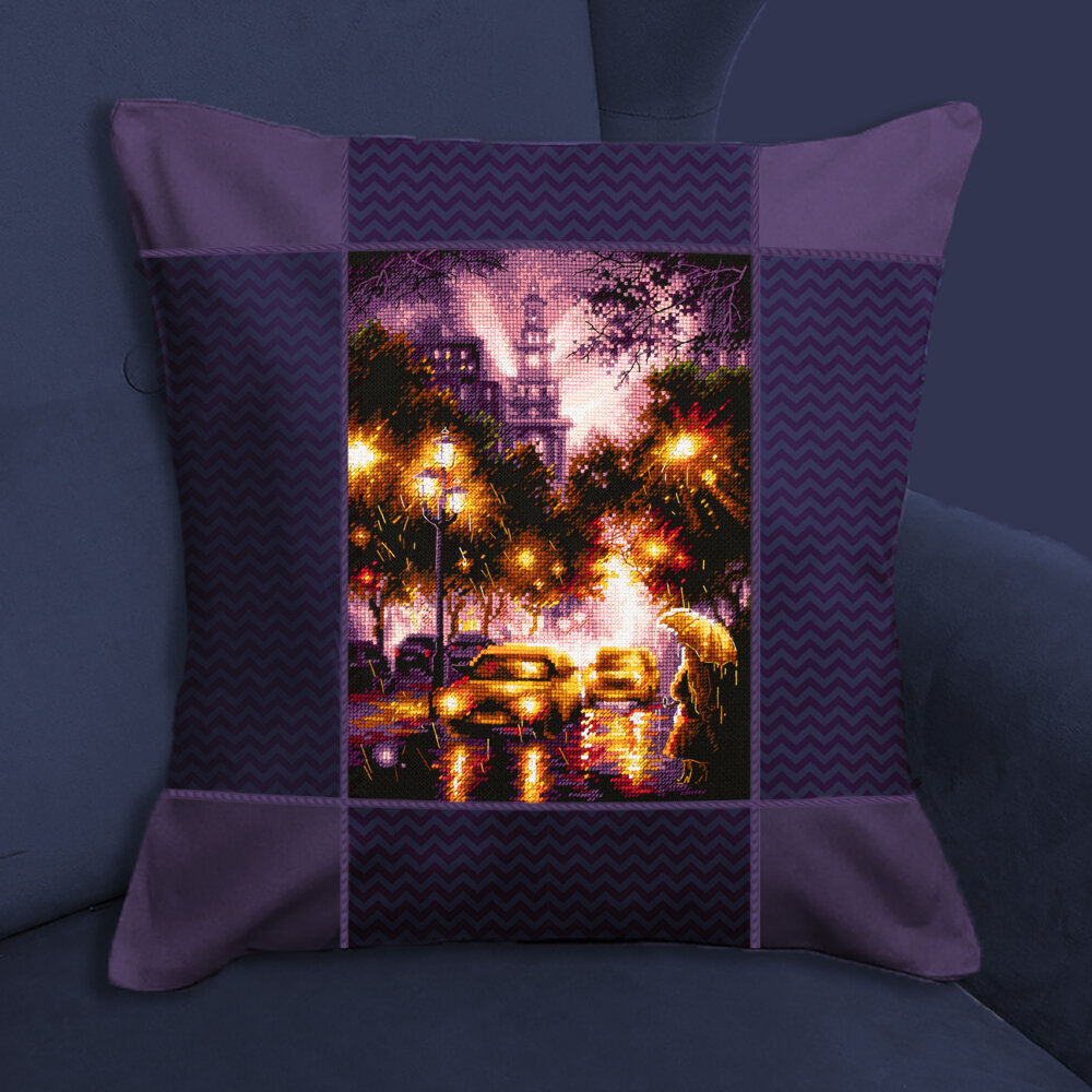 Ristipistopakkaukset Magic Needle "Rainy Night" 550-762 hinta ja tiedot | Kirjontatarvikkeet | hobbyhall.fi