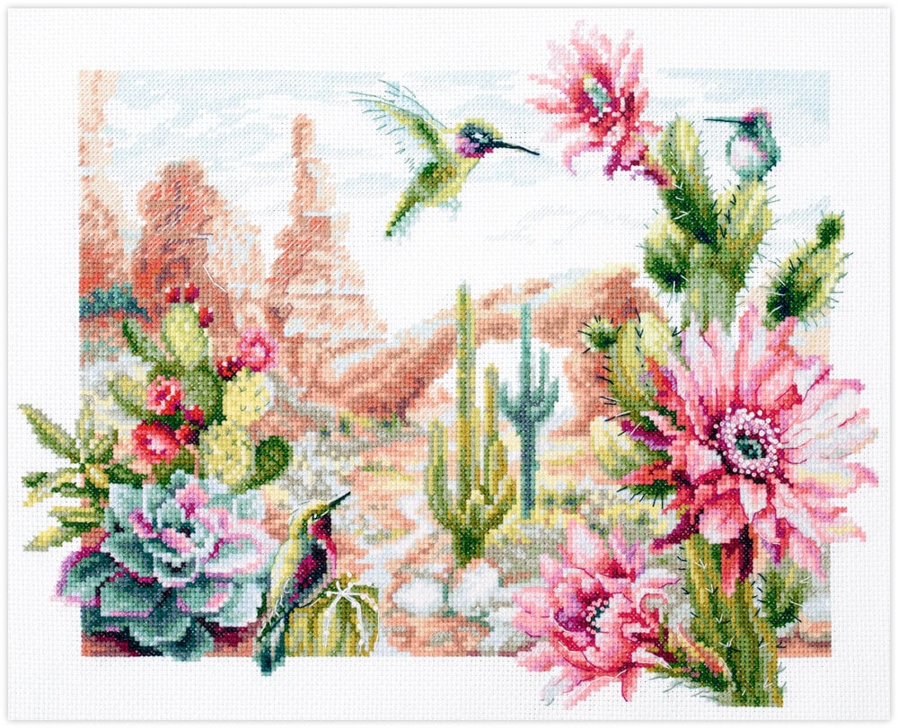 Ristipistopakkaukset Magic Needle "Wild West Flowers" 550-758 hinta ja tiedot | Kirjontatarvikkeet | hobbyhall.fi