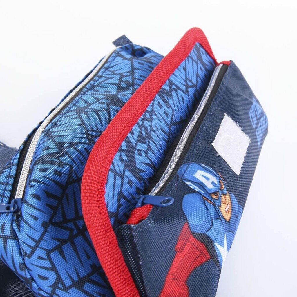 Koululaukku Marvel, sininen (22 x 12 x 7 cm) hinta ja tiedot | Toimistotarvikkeet | hobbyhall.fi