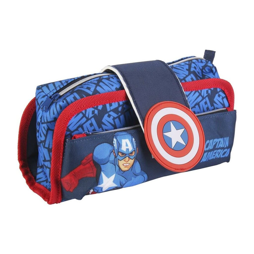 Koululaukku Marvel, sininen (22 x 12 x 7 cm) hinta ja tiedot | Toimistotarvikkeet | hobbyhall.fi