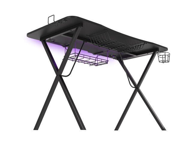 Genesis Gaming Desk, Holm 300 RGB hinta ja tiedot | Tietokonepöydät ja työpöydät | hobbyhall.fi