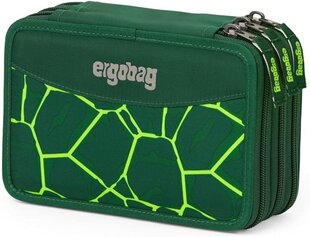 Ergobag maxi -kynäkotelo- 40-osainen, Lyra -väriset ja huopakynät, pieni muutos, hallitsija, sakset bärrex-vihreä hinta ja tiedot | Toimistotarvikkeet | hobbyhall.fi