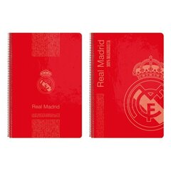 Spiraalityyny Safta Real Madrid C.F. A4 hinta ja tiedot | Toimistotarvikkeet | hobbyhall.fi