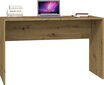 Kirjoituspöytä NORE Plus lipastolla, ruskea hinta ja tiedot | Tietokonepöydät ja työpöydät | hobbyhall.fi