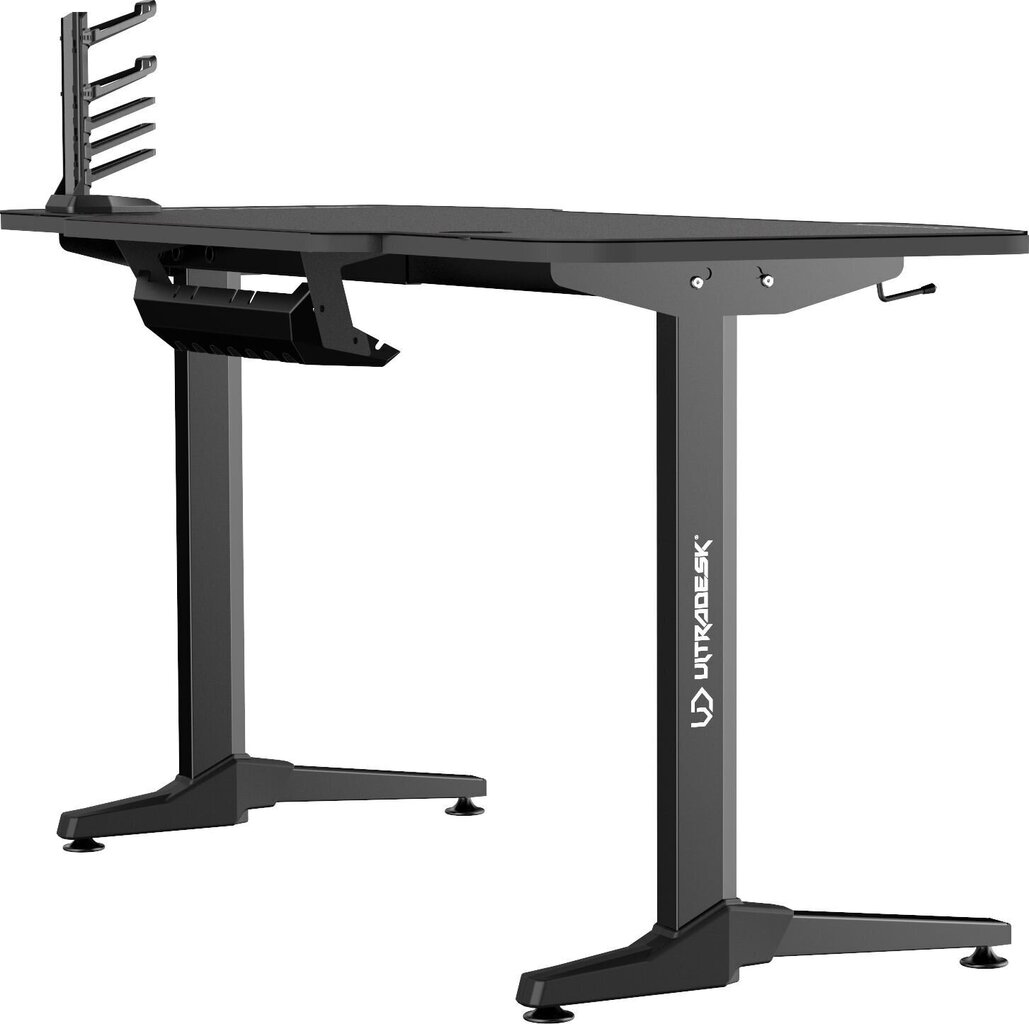 Peluripöytä Ultradesk Frag Musta, Musta hinta ja tiedot | Tietokonepöydät ja työpöydät | hobbyhall.fi