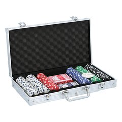 Suitcase Poker Set 300 Pieces hinta ja tiedot | Lautapelit ja älypelit | hobbyhall.fi