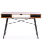 Työpöytä Kayl 120x48x76 cm, ruskea/valkoinen hinta ja tiedot | Tietokonepöydät ja työpöydät | hobbyhall.fi