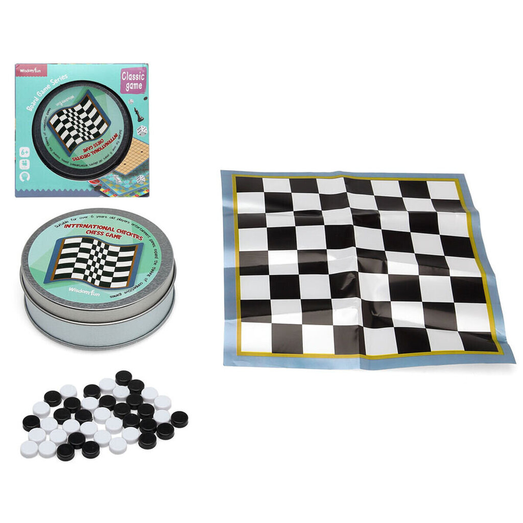 Lautapeli BigBuy Kids Checkers, FI hinta ja tiedot | Lautapelit ja älypelit | hobbyhall.fi