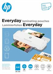 Laminointikalvo HP Everyday A4 80 g/m, 100 kpl hinta ja tiedot | Toimistotarvikkeet | hobbyhall.fi