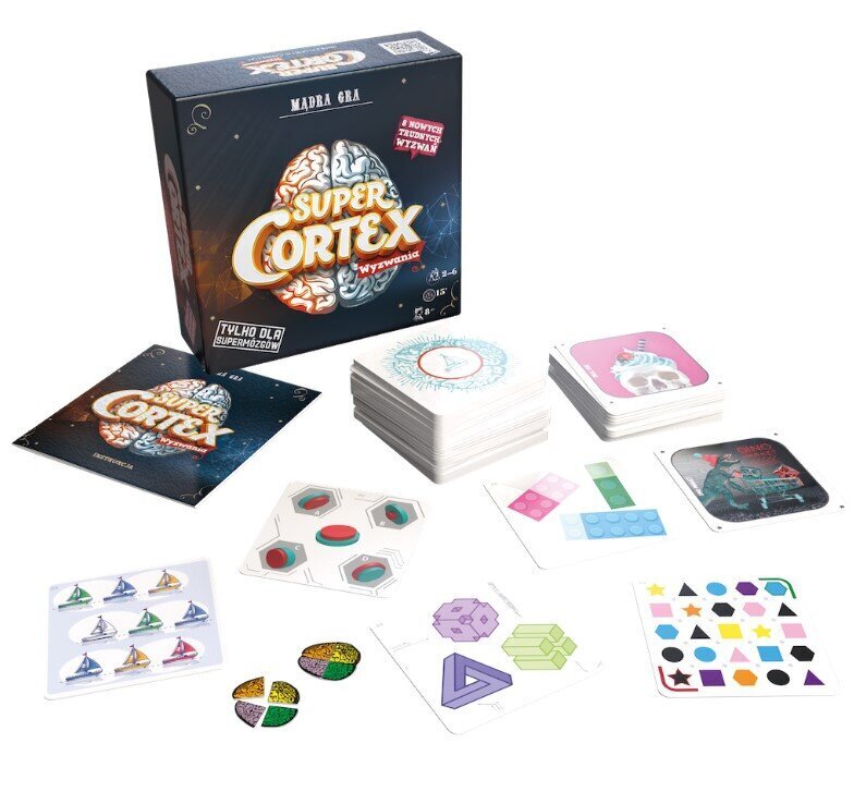 REBEL-peli Cortex Super Cortex Polish edition 00867 hinta ja tiedot | Lautapelit ja älypelit | hobbyhall.fi