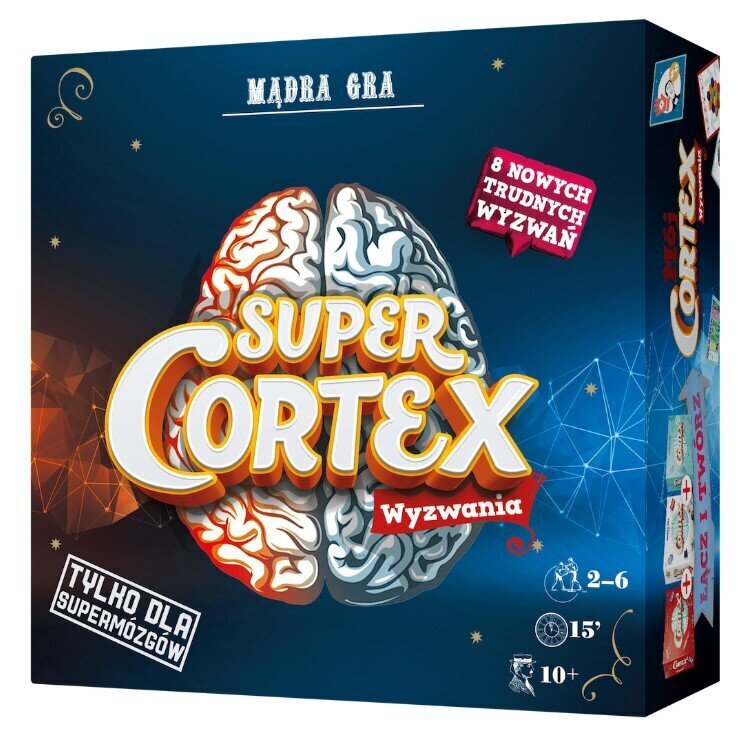 REBEL-peli Cortex Super Cortex Polish edition 00867 hinta ja tiedot | Lautapelit ja älypelit | hobbyhall.fi