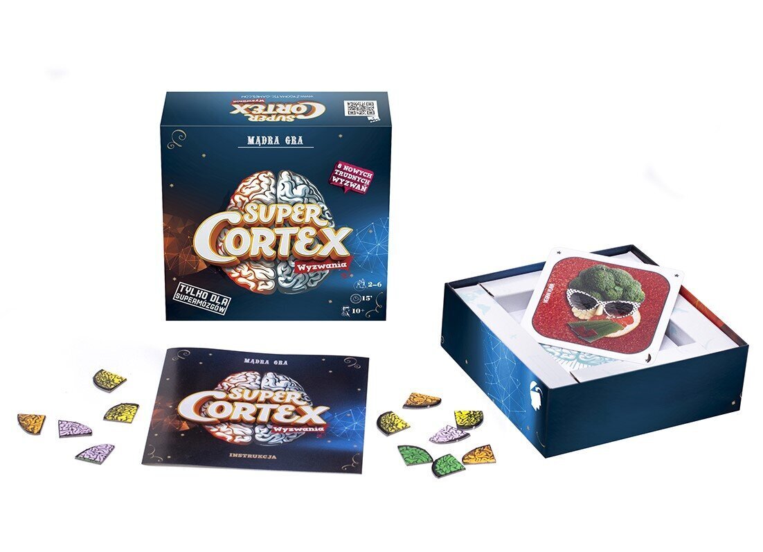 REBEL-peli Cortex Super Cortex Polish edition 00867 hinta ja tiedot | Lautapelit ja älypelit | hobbyhall.fi