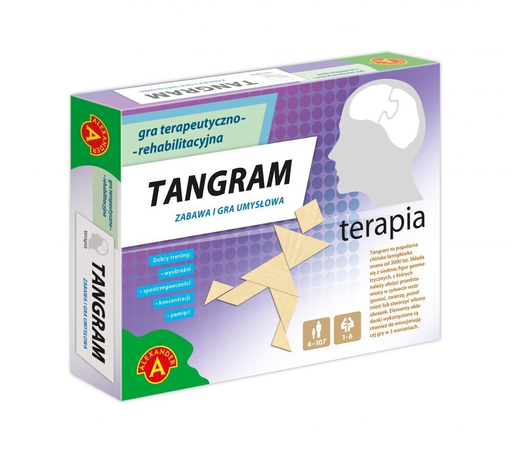 ALEXANDER Tangram Therapy 23787 hinta ja tiedot | Lautapelit ja älypelit | hobbyhall.fi