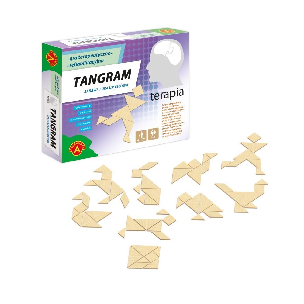 ALEXANDER Tangram Therapy 23787 hinta ja tiedot | Lautapelit ja älypelit | hobbyhall.fi