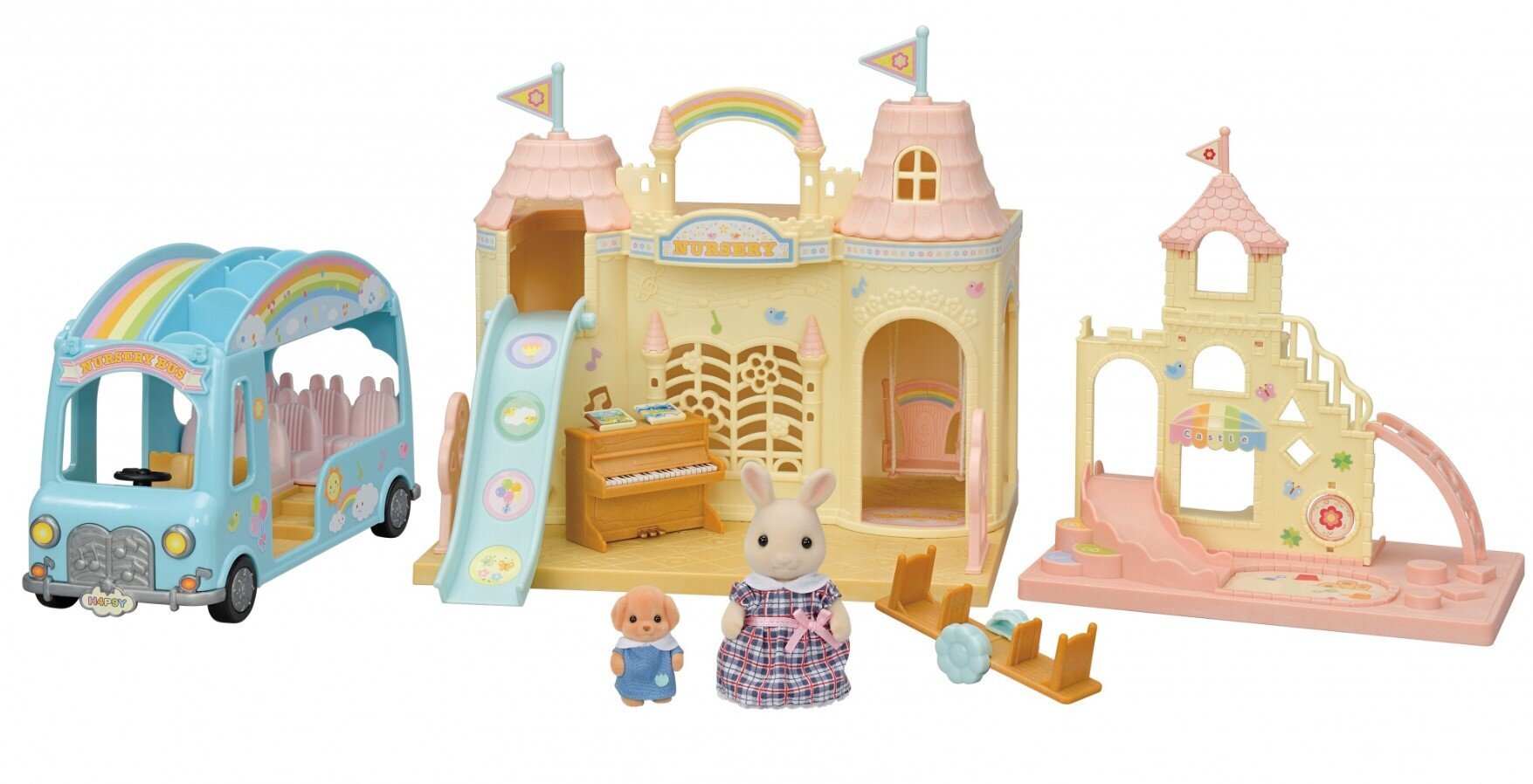 Sylvanian Families Baby Castle Nursery Gift Set 05670 hinta ja tiedot | Tyttöjen lelut | hobbyhall.fi