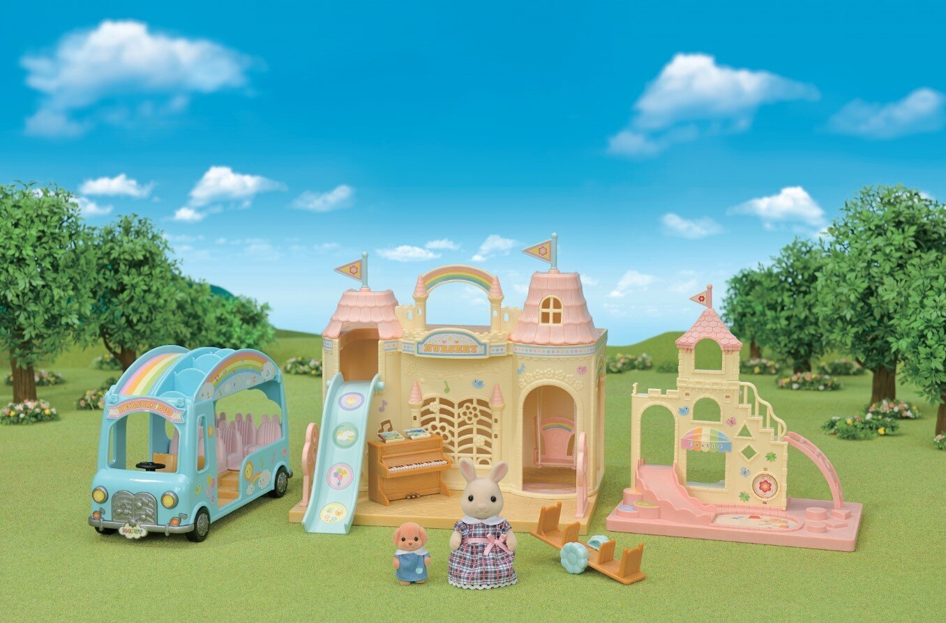 Sylvanian Families Baby Castle Nursery Gift Set 05670 hinta ja tiedot | Tyttöjen lelut | hobbyhall.fi