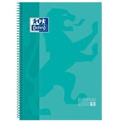 Muistikirja Oxford European Book, A4, 90 g/m, vihreä 5 kpl. hinta ja tiedot | Toimistotarvikkeet | hobbyhall.fi