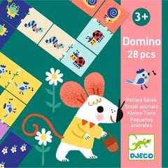 Domino - Pikku ystäviä (28 kpl.), DJECO DJ08185 hinta ja tiedot | Lautapelit ja älypelit | hobbyhall.fi