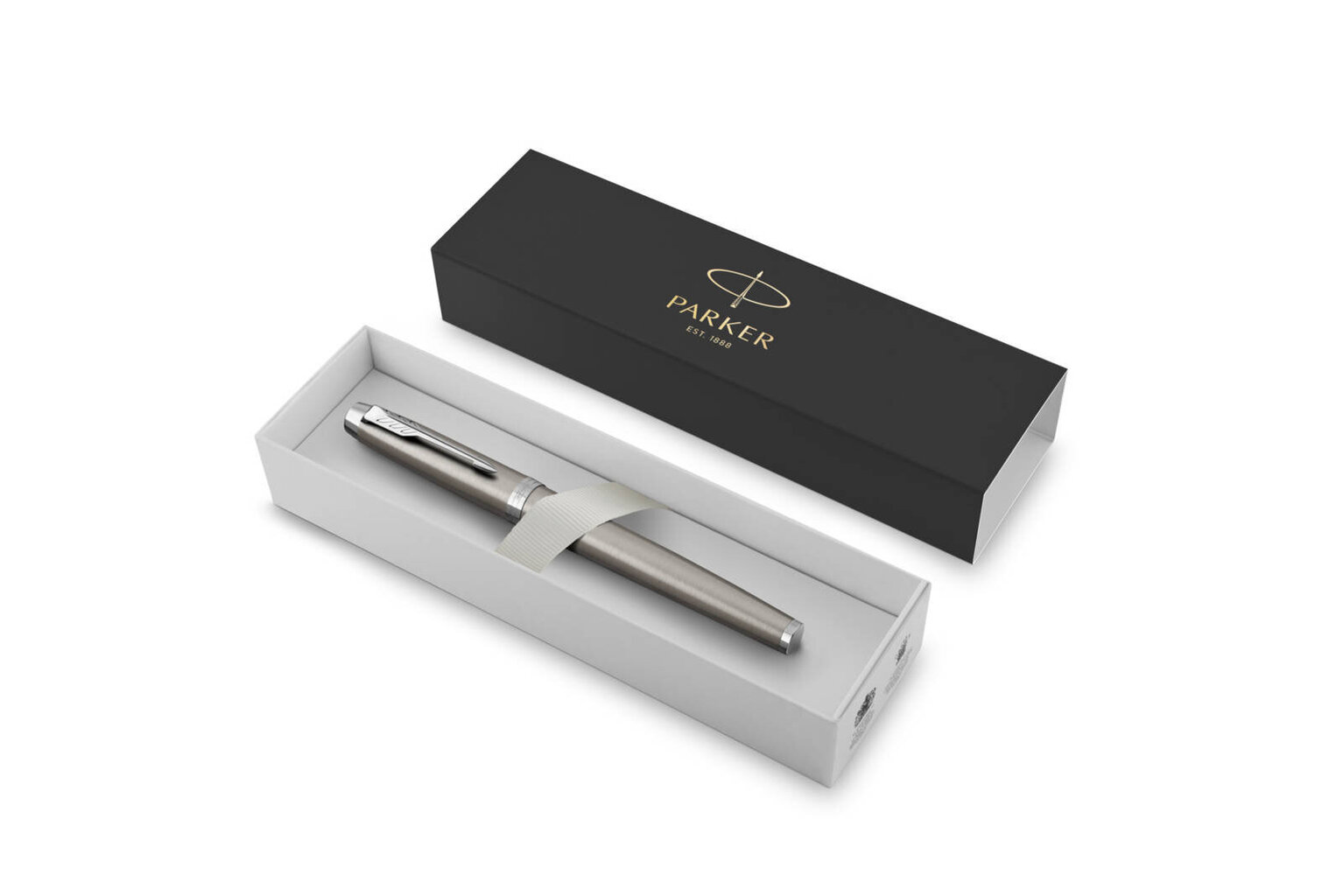 Kuulakärkikynä korkilla Parker IM Essential Stainless Steel CT hinta ja tiedot | Kirjoitusvälineet | hobbyhall.fi