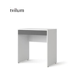 Tvilum Function Plus -kirjoituspöytä, valkoinen-harmaa hinta ja tiedot | Tietokonepöydät ja työpöydät | hobbyhall.fi