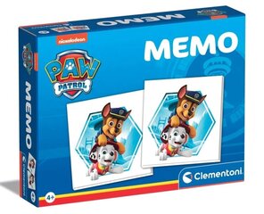 Clementoni-pelimuistio Paw Patrol 18124 hinta ja tiedot | Lautapelit ja älypelit | hobbyhall.fi