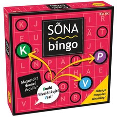 Taktinen lautapeli Word Bingo hinta ja tiedot | Lautapelit ja älypelit | hobbyhall.fi