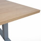 Sähköpöytä Home4You Ergo, 140x70 cm, ruskea/harmaa hinta ja tiedot | Tietokonepöydät ja työpöydät | hobbyhall.fi