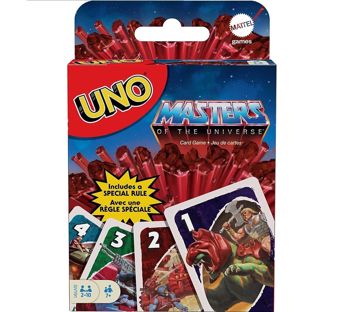 Korttilupaus UNO Masters of the Universe, ENG hinta ja tiedot | Lautapelit ja älypelit | hobbyhall.fi