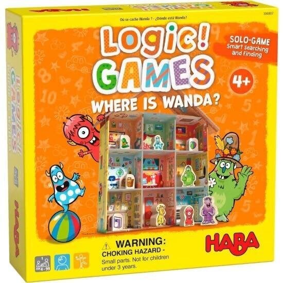 HABA-pulmapeli Logic!Missä Wanda on? 306807 hinta ja tiedot | Lautapelit ja älypelit | hobbyhall.fi