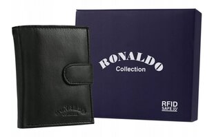 klassinen nahkainen lompakko lukolla - ronaldo hinta ja tiedot | Miesten lompakot | hobbyhall.fi