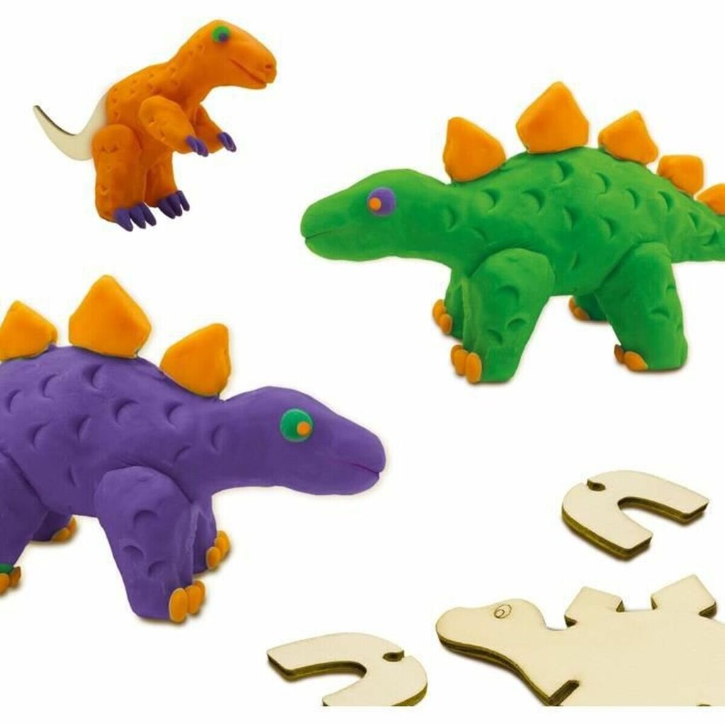 Peli muovailuvahasta SES Creative Dinosaurs hinta ja tiedot | Taide- ja askartelutarvikkeet | hobbyhall.fi