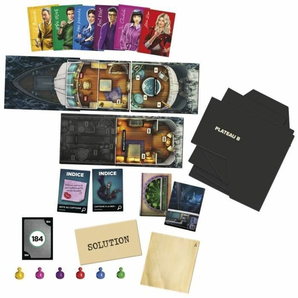 Lautapeli Hasbro Cluedo Péril en Haute Mer, FR hinta ja tiedot | Lautapelit ja älypelit | hobbyhall.fi