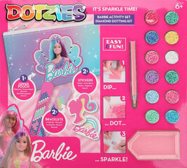 DANTE Diamond Dotz Barbie -aktiviteettisetti 28699 hinta ja tiedot | Taide- ja askartelutarvikkeet | hobbyhall.fi