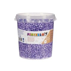 Polystyreenipallot Pincello, violetti, 6 kpl hinta ja tiedot | Koristeet ja tarrat | hobbyhall.fi