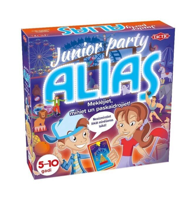 TACTIC Lautapeli Peli "Party Alias ​​Junior" (Venäjän kielellä) hinta ja tiedot | Lautapelit ja älypelit | hobbyhall.fi