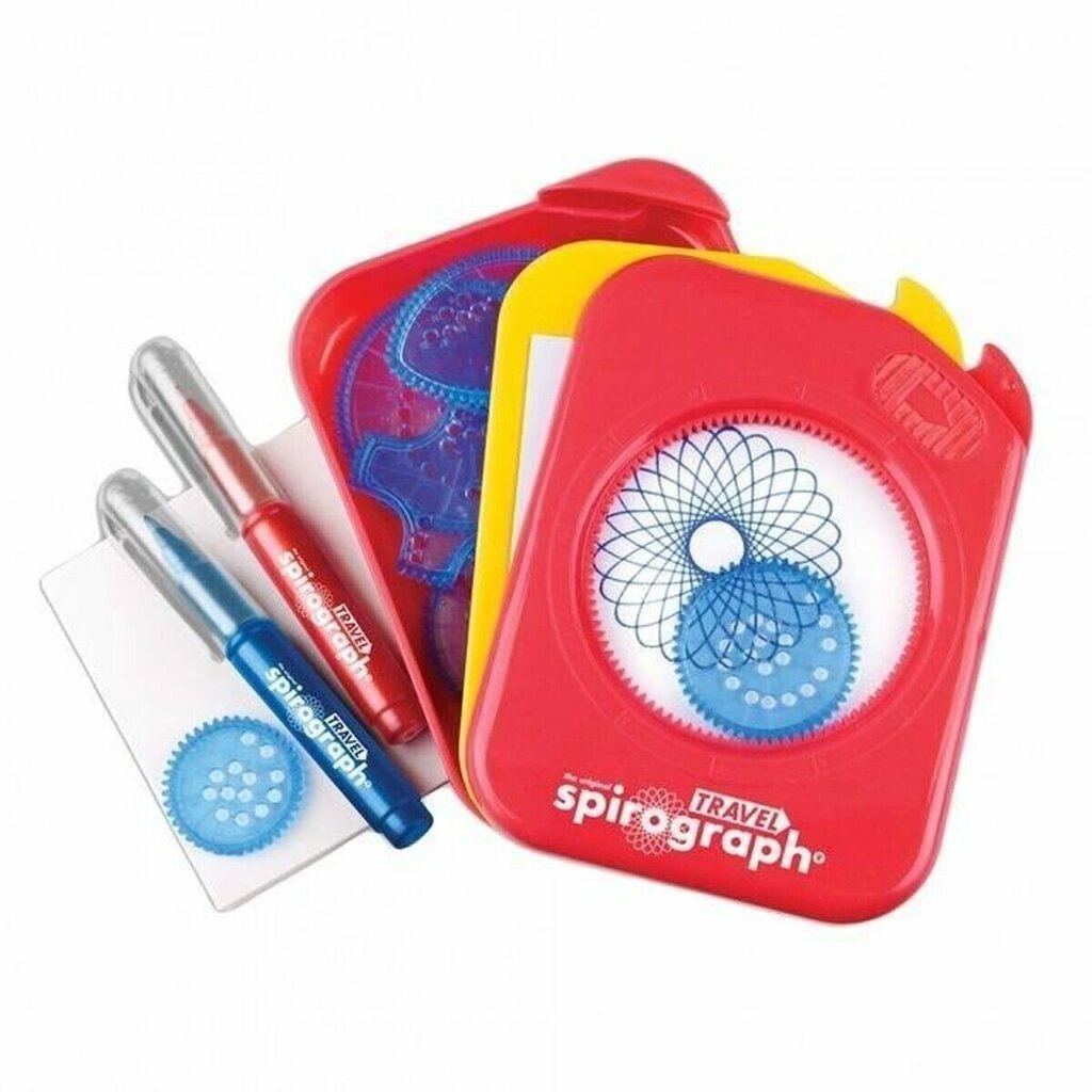 Piirustussarja Silverlit Spirograph Travel hinta ja tiedot | Taide- ja askartelutarvikkeet | hobbyhall.fi