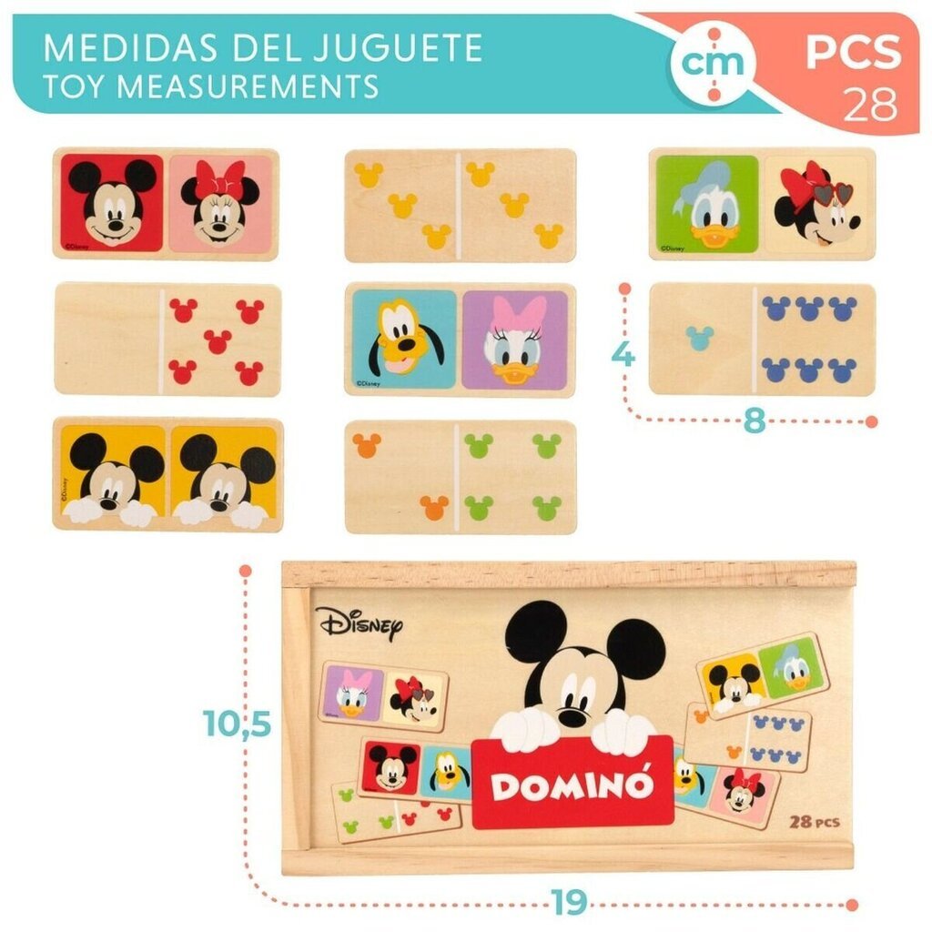 Domino Disney WooMax, 12 kpl. hinta ja tiedot | Lautapelit ja älypelit | hobbyhall.fi