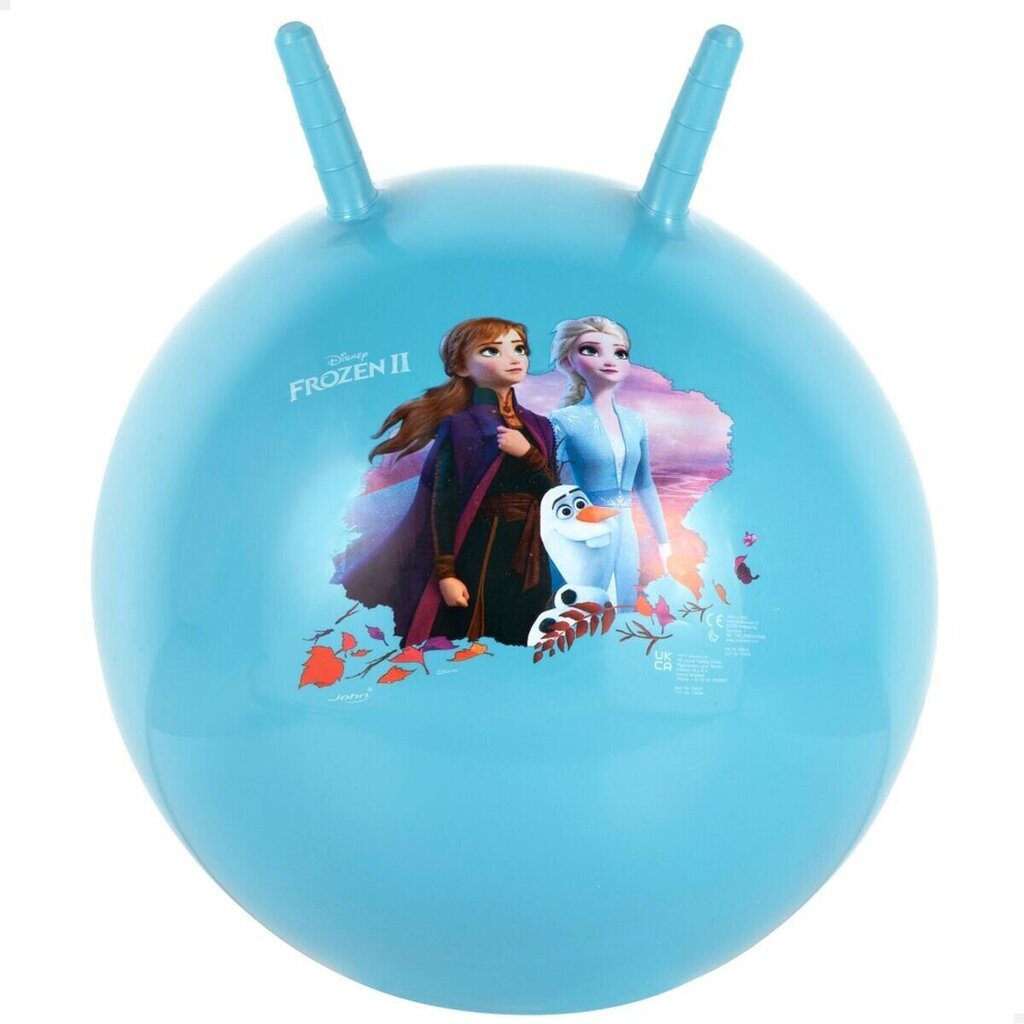 Hyppypallo Frozen, 45 cm, sininen hinta ja tiedot | Hiekkalelut ja rantalelut | hobbyhall.fi