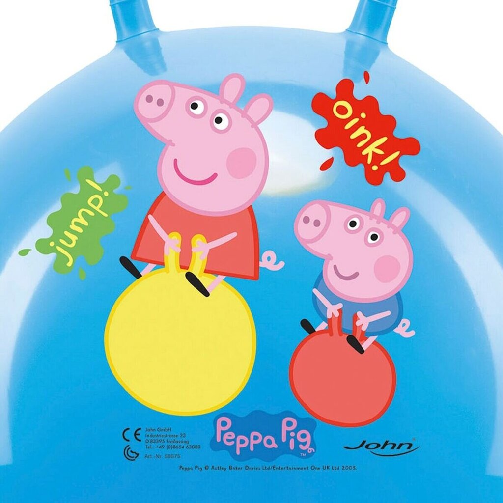 Hyppypallo Peppa Pig, 45 cm, sininen hinta ja tiedot | Hiekkalelut ja rantalelut | hobbyhall.fi