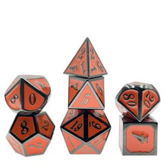 Sunset RPG noppasarja 7 metalli noppaa Dice RPG hinta ja tiedot | Lautapelit ja älypelit | hobbyhall.fi