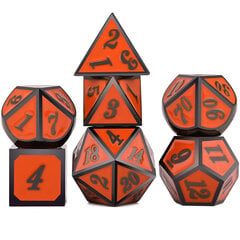 Sunset RPG noppasarja 7 metalli noppaa Dice RPG hinta ja tiedot | Lautapelit ja älypelit | hobbyhall.fi