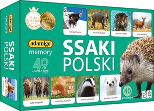 Adamigo Ssaki Puolan pelimuisti Adamigo 07752 hinta ja tiedot | Lautapelit ja älypelit | hobbyhall.fi