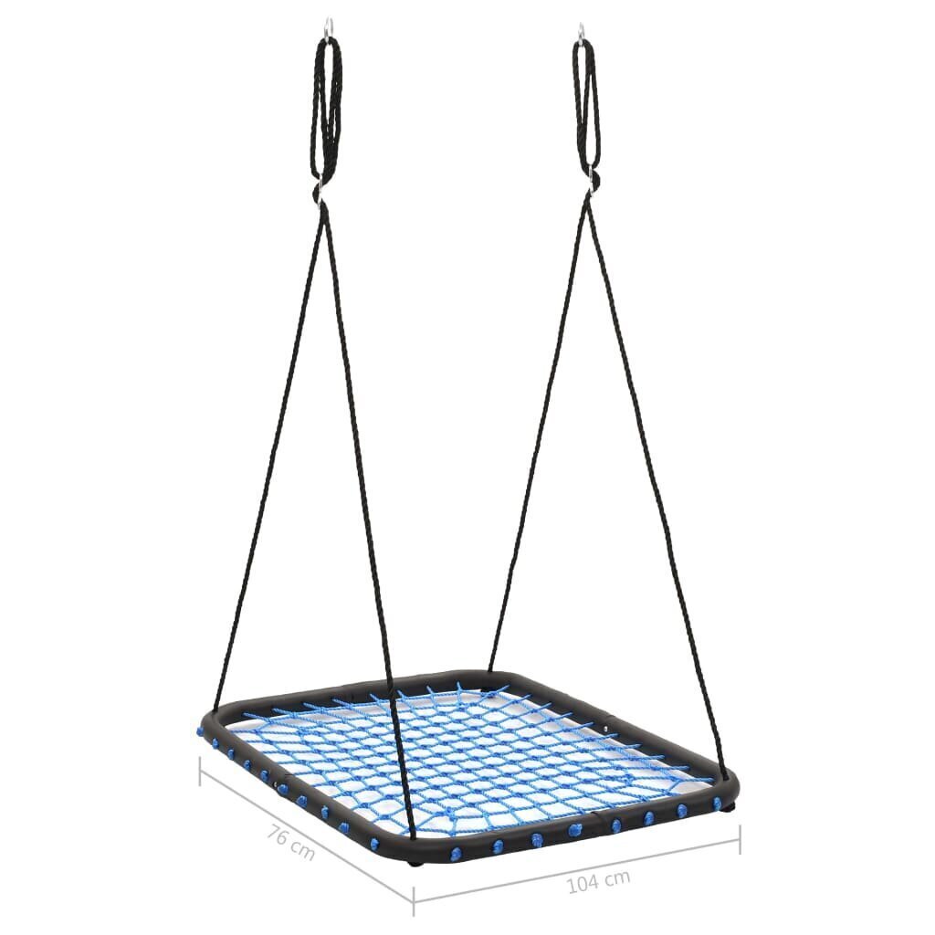 vidaXL Keinu 104x76 cm 200 kg sininen hinta ja tiedot | Keinut | hobbyhall.fi