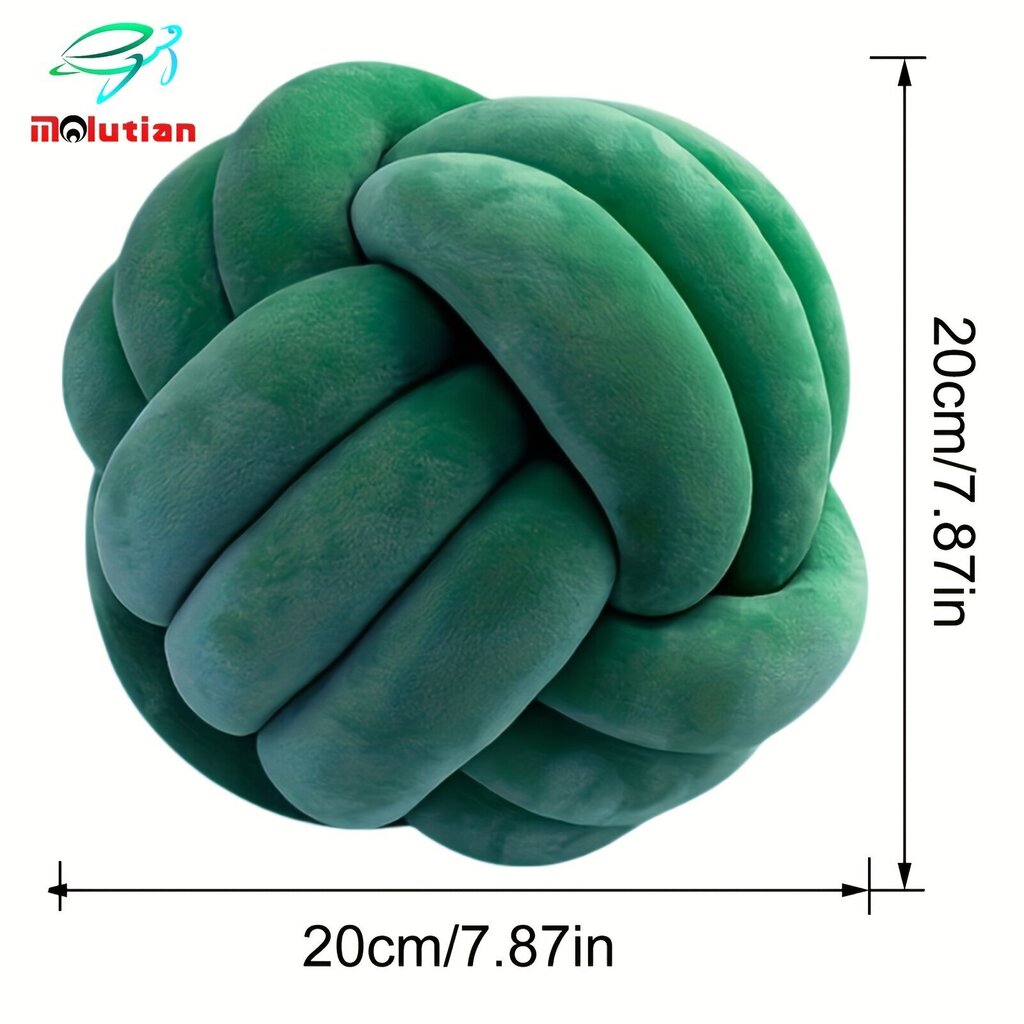 '22cm/8.66in pehmeä solmupallo tyyny sohvatyyny pehmo pallo tyyny pehmo pyöreä solmu tyyny tyyny ainutlaatuinen kodin sisustus aksentti tyyny täydellinen halloween sisustus' hinta ja tiedot | Pehmolelut | hobbyhall.fi