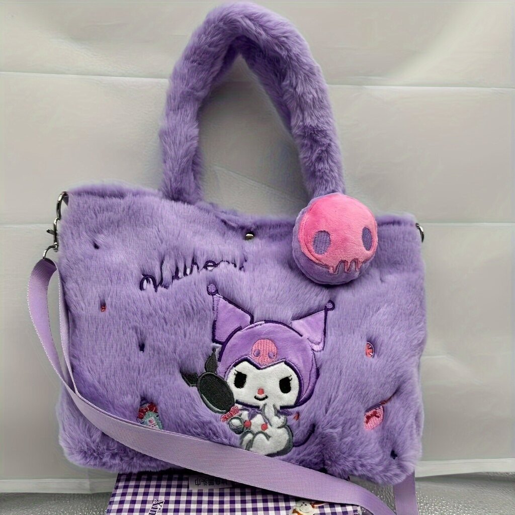 'koiran käsilaukku hello kitty pehmo säilytys crossbody kuromi söpö sarjakuva pehmo nukke melodia pehmolelu uusi joulu halloween uudenvuoden lahja kiitospäivä lahja juhlalahja ystävänpäivä lahja' hinta ja tiedot | Naisten käsilaukut | hobbyhall.fi