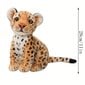 28cm/11in lumileopardi gepardi pehmolelu pehmolelu pehmoinen metsäeläin leopardinukke lelut lapsille joulu sisustus hinta ja tiedot | Pehmolelut | hobbyhall.fi